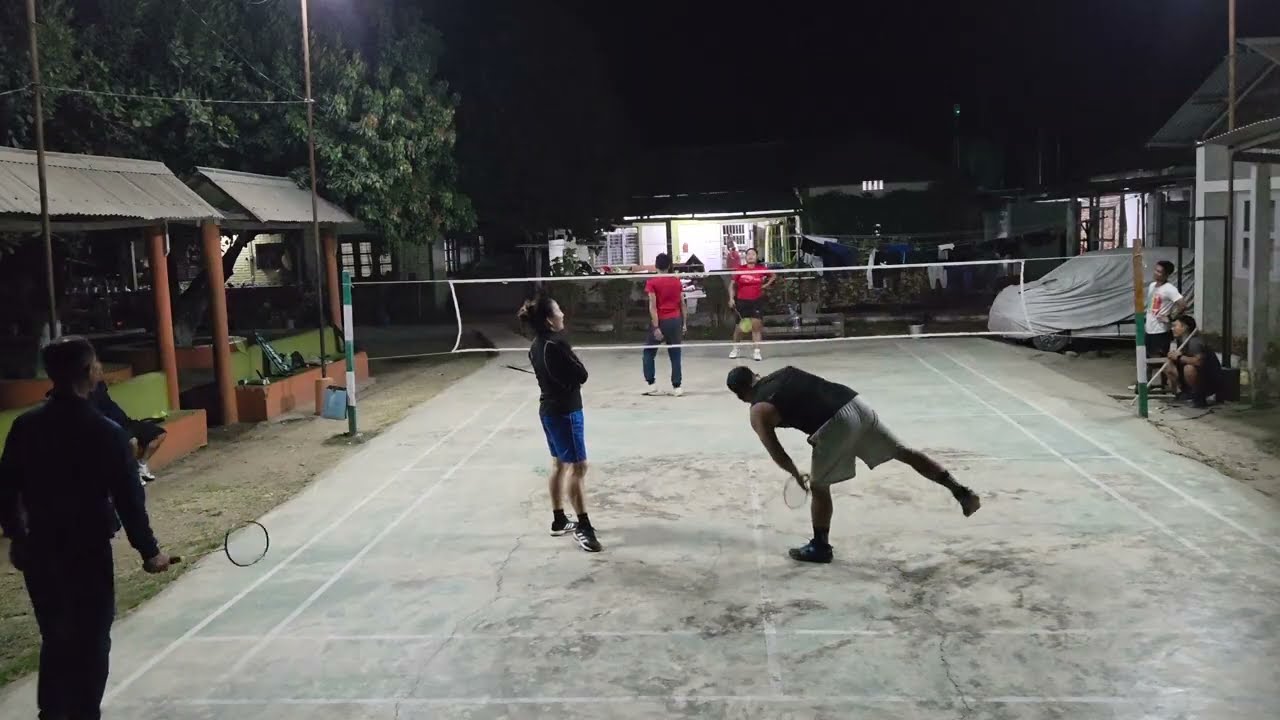 Day 34 of 2026 (Match 2) Miss Remremi & Sir Zuala VS Miss Eni & Sir Maenga [Badminton Match]