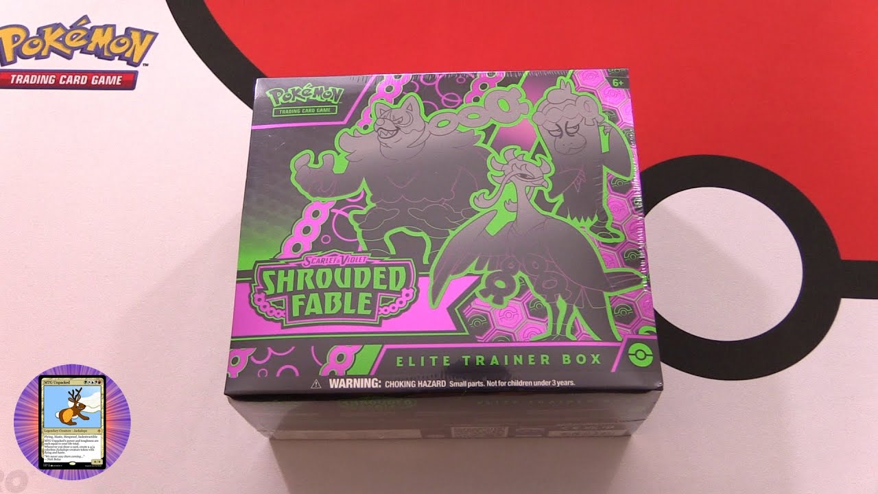 Pok&eacute;mon Shrouded Fable Elite Trainer Box Opening - ULTRA-RARES!