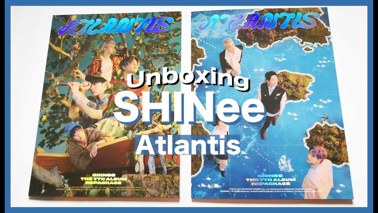 UNBOXING SHINee (샤이니) - Atlantis