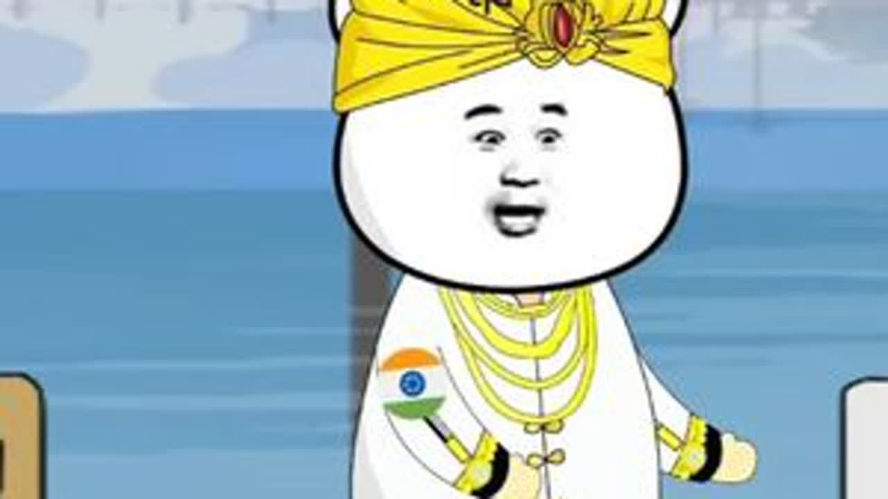 三哥家的美食谁敢吃？#沙雕动画  #地球村  #蓝星那些事  #搞笑段子