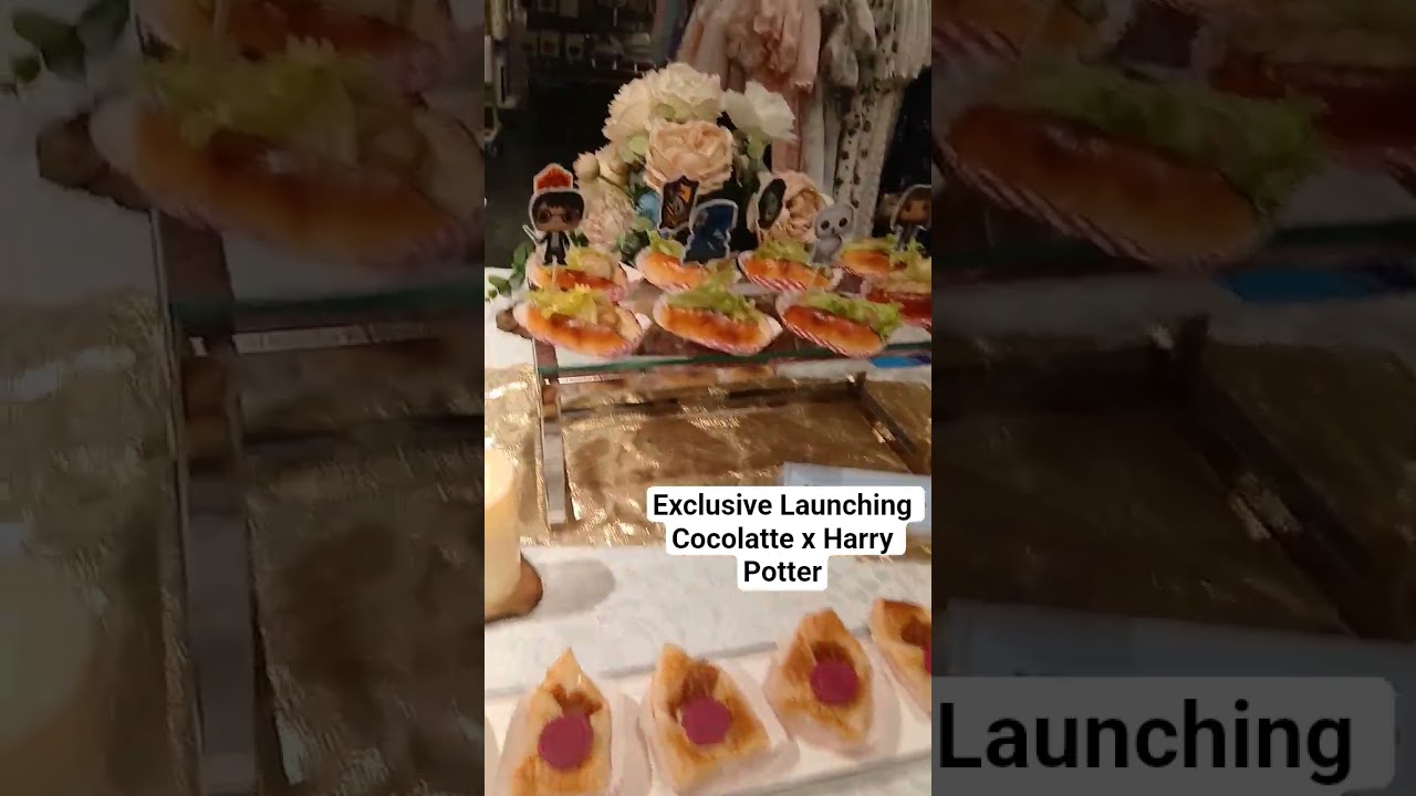 Exclusive Launching Cocolatte x Harry Potter 