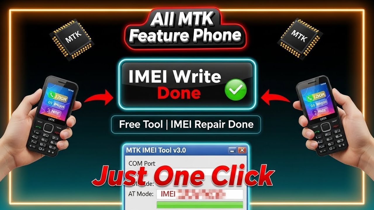 How To Repair MTK Keypad Mobile IMEI With Free Tool | MTK IMEI Repair Tool