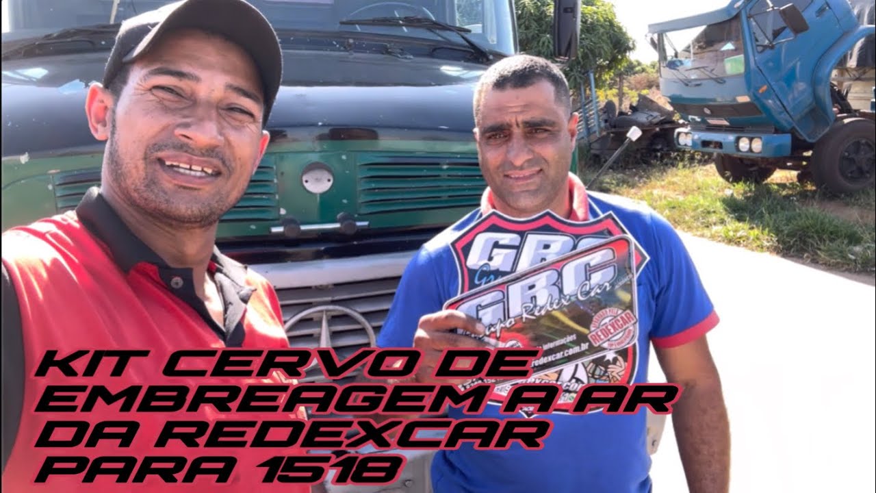 1518 com kit cervo de embreagem a ar da Redexcar
