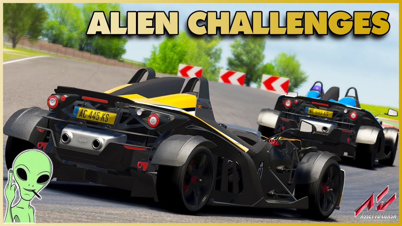 Assetto Corsa | Alien Challenges - How Hard?  Rage Mode Activated!!! | SOL 2.0 + CSP 1.72 Visuals