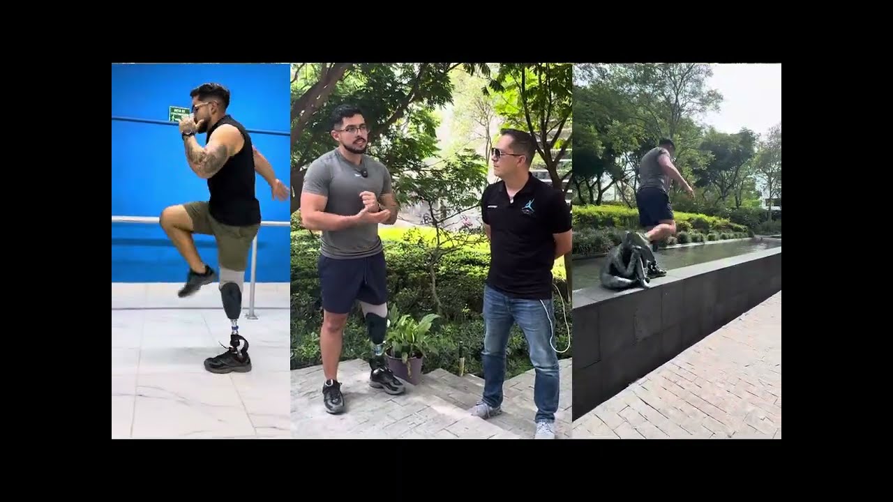 455 La historia de Lucho , Protesis de pierna de alta tecnología” #prótesis bestrong 🦿💪🏽