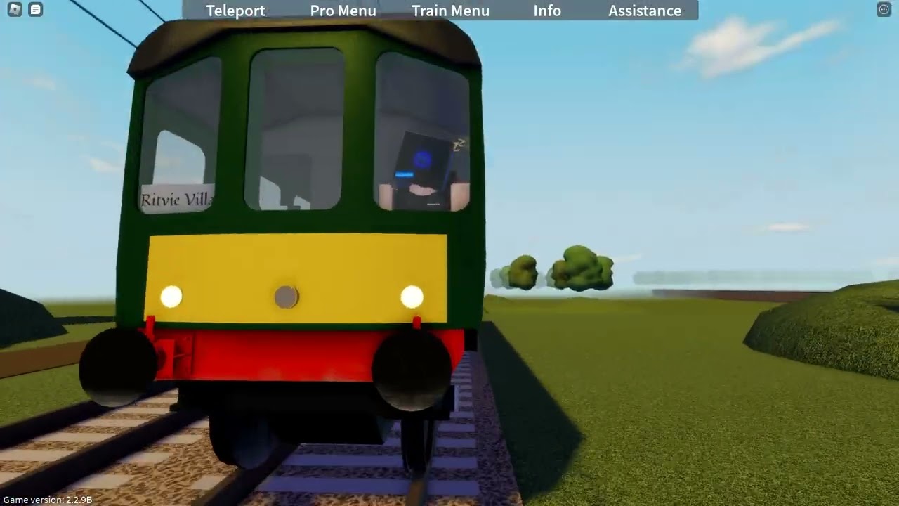 Riding ritvie railcar for the first time in project transit
