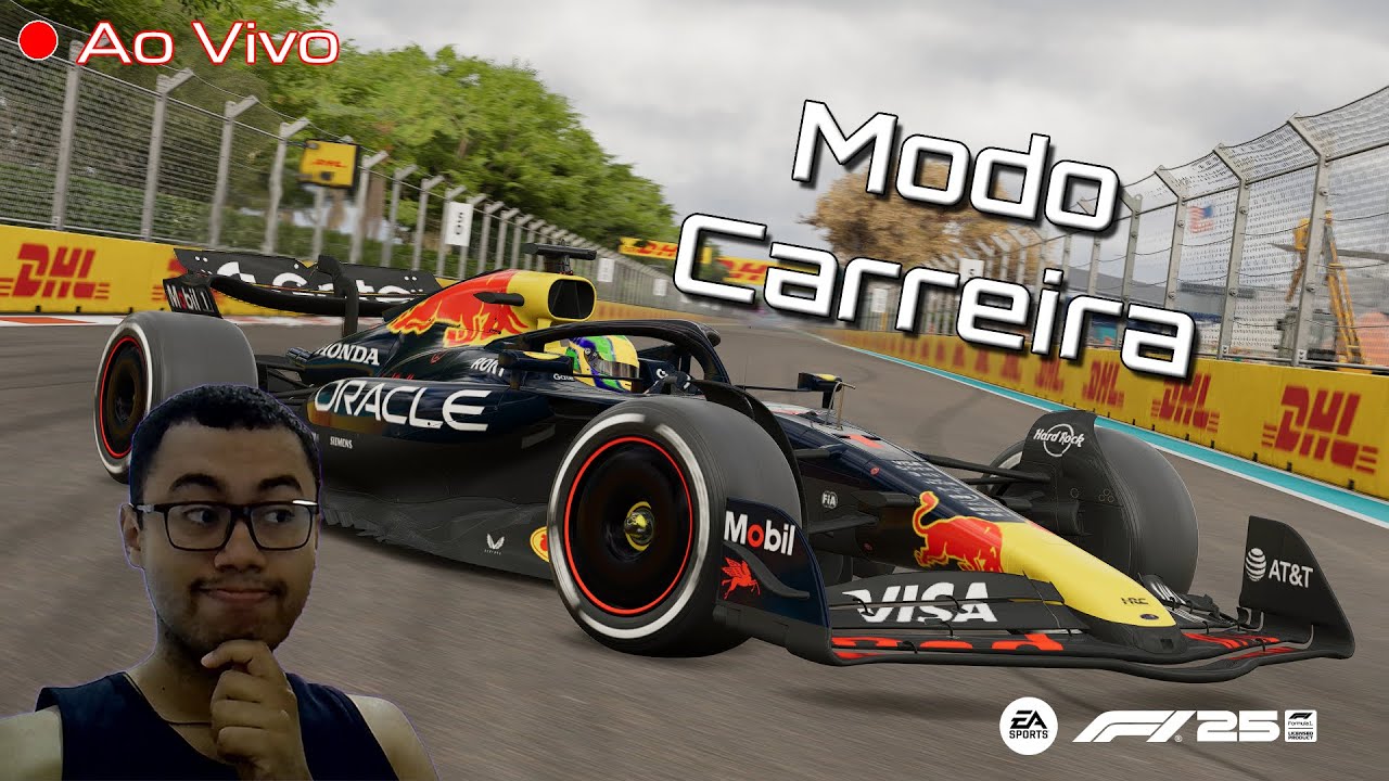Começando a Semana com Carreirinha F1 25 #f1 #live #formula1 #f1career #simulação