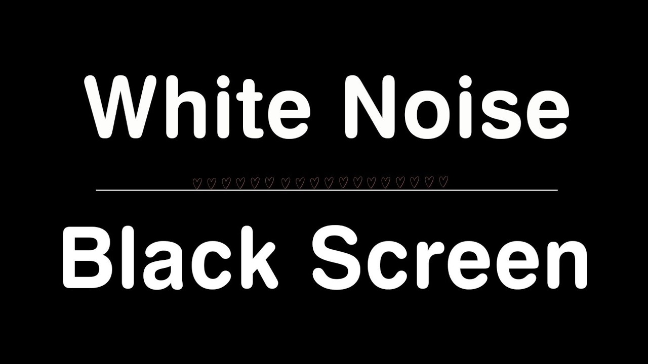 White Noise No Ads 🌨 Calming Sounds for Deep Sleep and Stress Relief 🌨 12 Hours