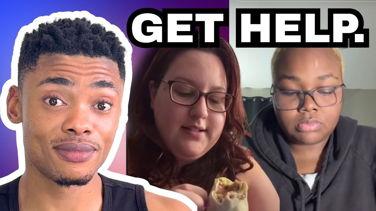 She Eats Her Emotions On Tik Tok | WIEIAD Reaction