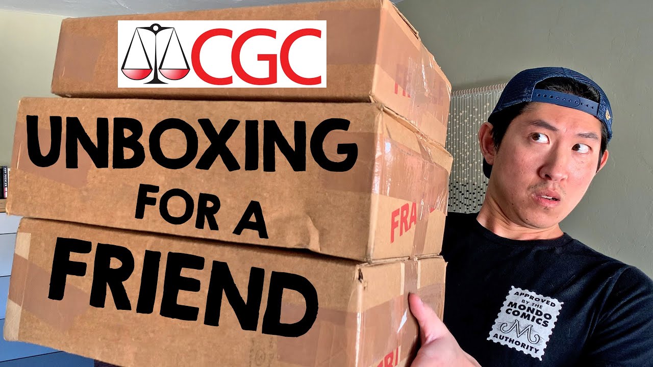 HUGE Blind CGC Comic Book Unboxing for a Friend (Christmas Haul 2020)