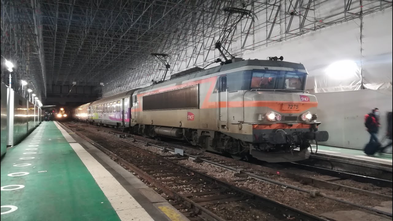 TER Centre-Val de Loire Orléans - Paris-Austerlitz (Rémi Express) BB 7200+Corail