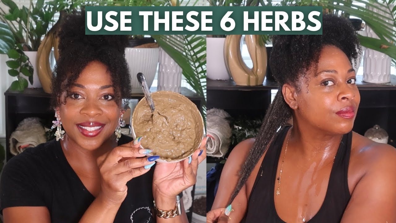 Herbal Hair Growth Mask|Herbs for Hair Growth| Herbal Hair Growth Challenge- Week 5