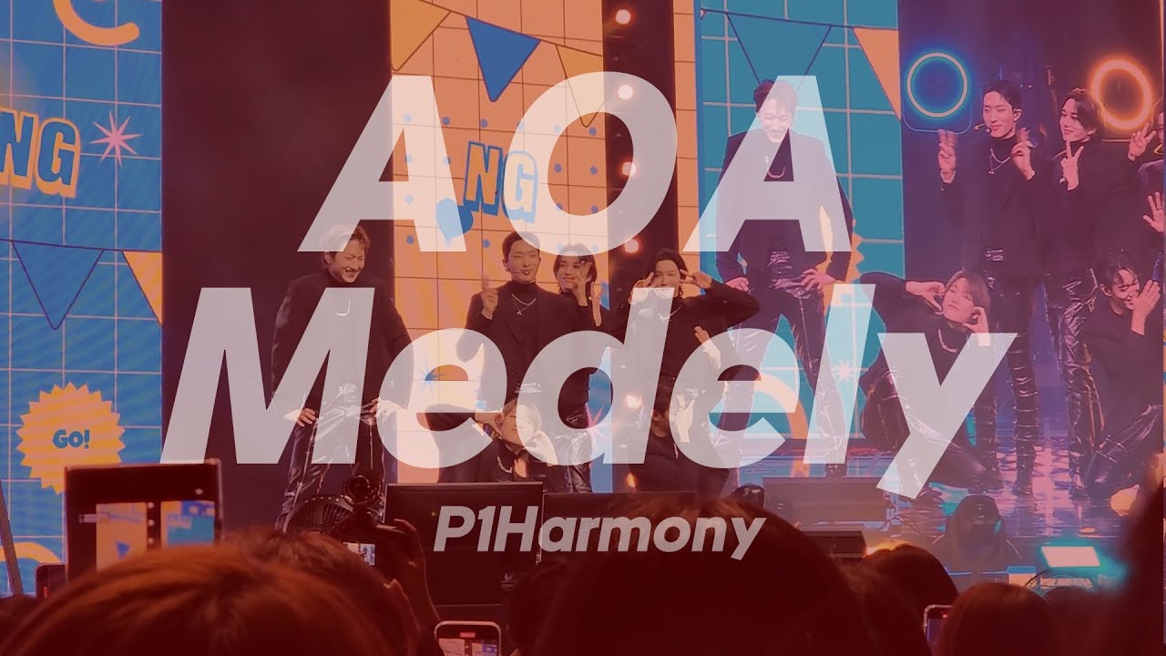 231021 | 피원하모니(P1Harmony) | 팬미팅 [fanmeeting N Z Go] | Challenge N Z & Go | AOA Dance medely