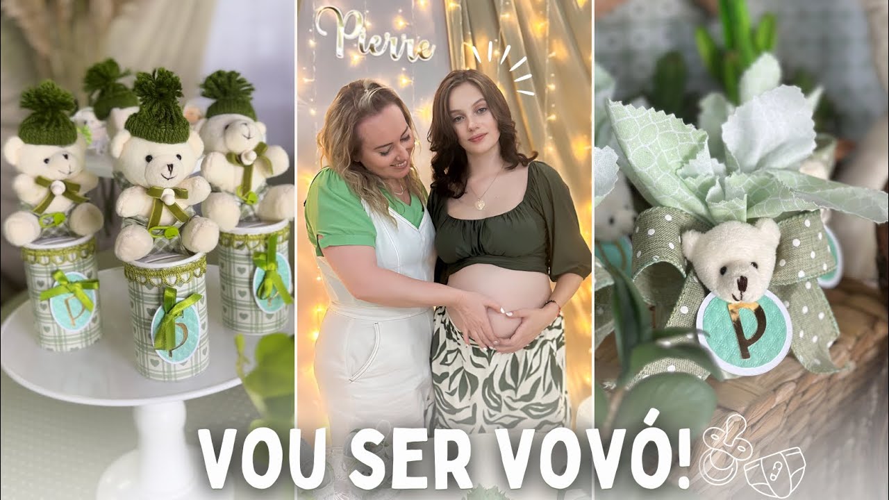 Ideias de decoração e lembrancinhas para chá de bebê!
