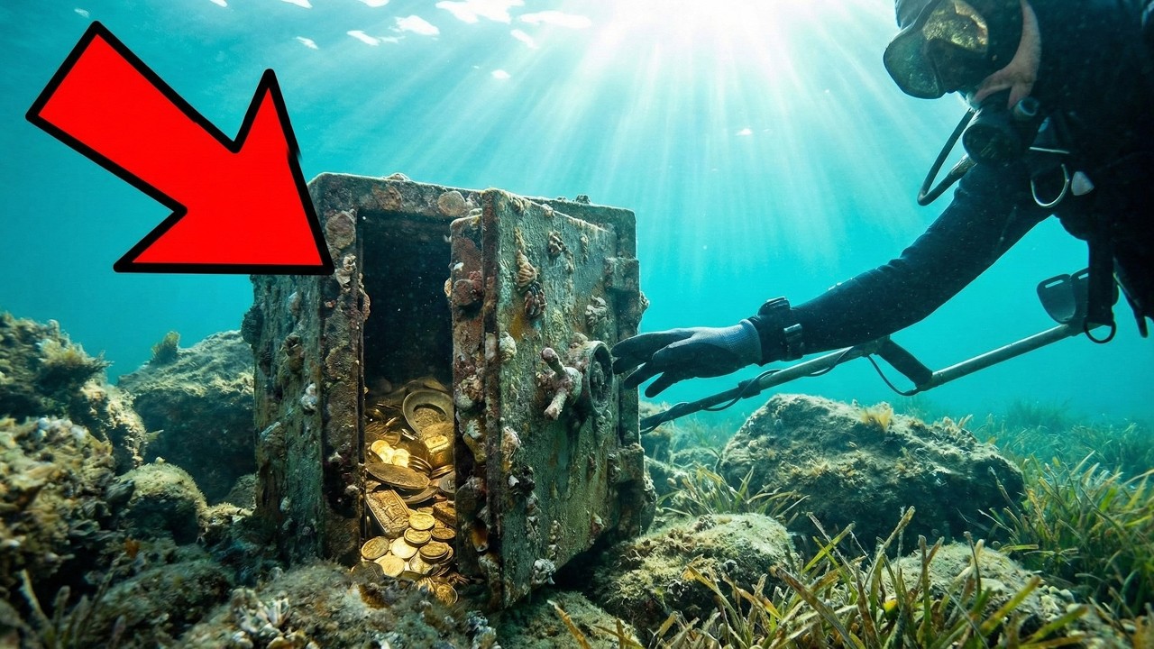 Underwater Treasure Hunting at an Old Bridge — We Recovered a Mystery Safe
