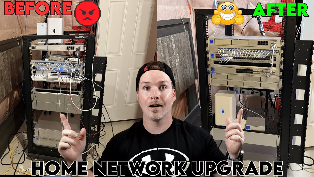 UniFi Home Network Upgrade : ECS PoE Switch, UPS, U7 Pro XG wall