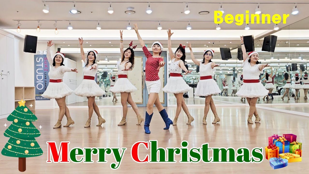 Merry Christmas Line Dance (Beginner)