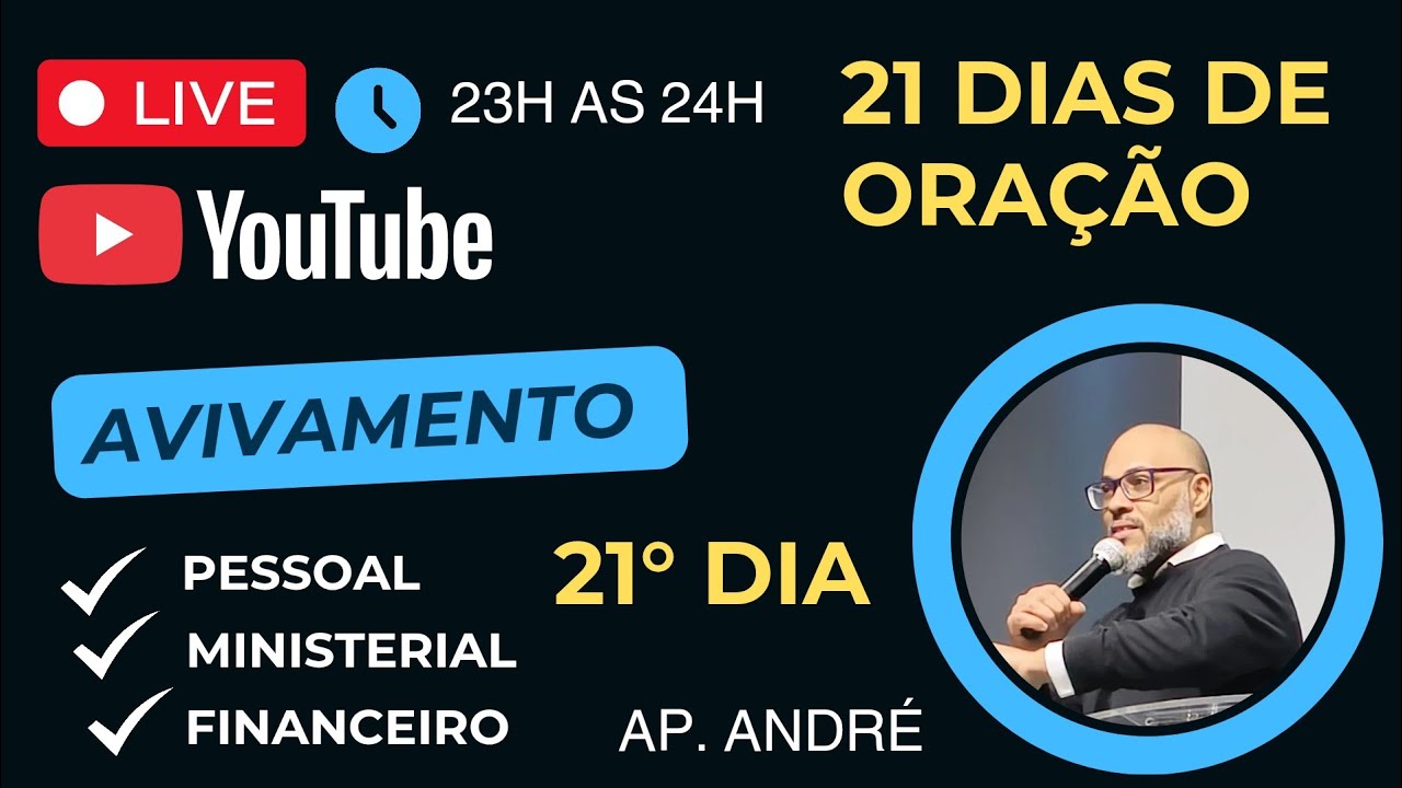 Campanha de oração de 21 dias | 21° Dia
