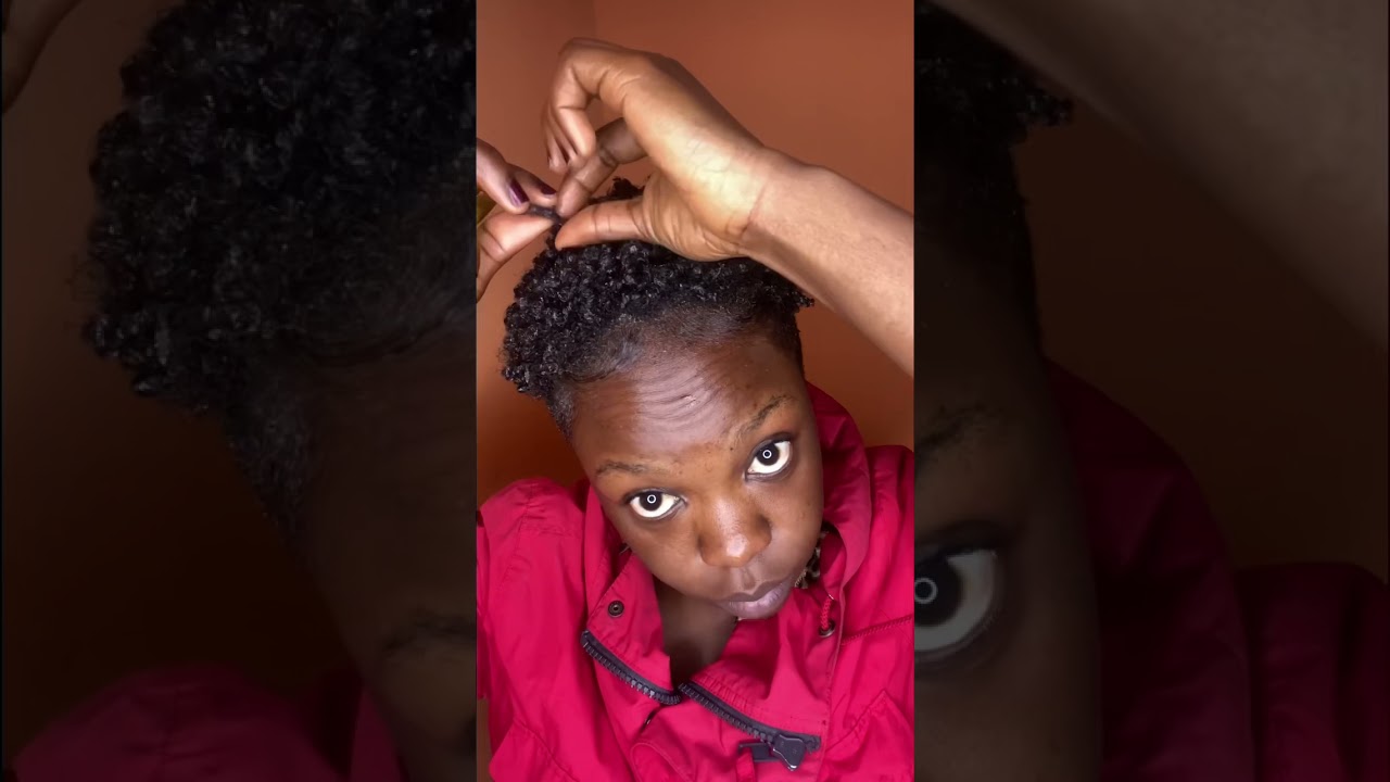 How to curl your TWA with ECO gel (Simple and Easy)