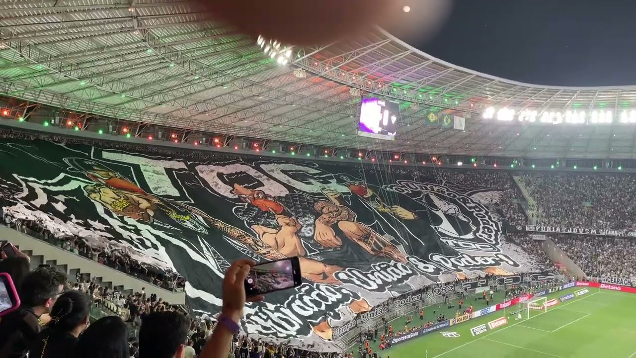 FESTA ABSURDA DA CEARAMOR | CEA 1 x  1 FOR | MAIOR BANDEIRÃO DO BRASIL | COMPLETO