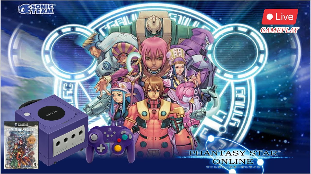 Phantasy Star Online Ep. I & II - Cl&aacute;ssico de Game Cube