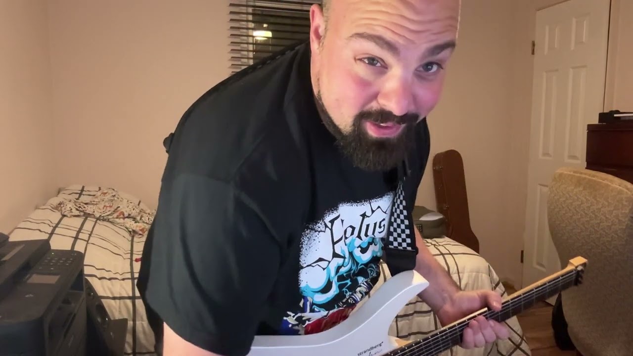 A casual guitar player buys a Strandberg Boden Metal guitar!
