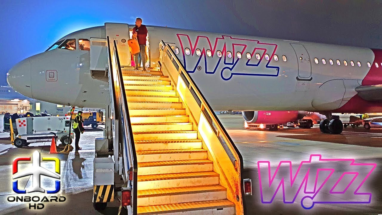 TRIP REPORT | WIZZAIR | A321 Sharklets | Lightning Bolts in Flight! |  Valencia - Vienna