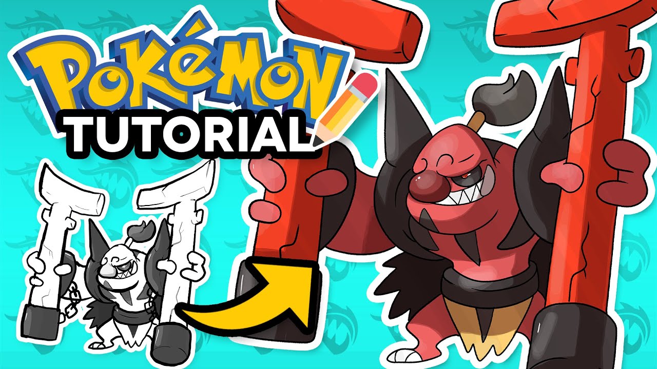 COME SI DISEGNA UN POKEMON? - TUTORIAL SUGIMORI STYLE