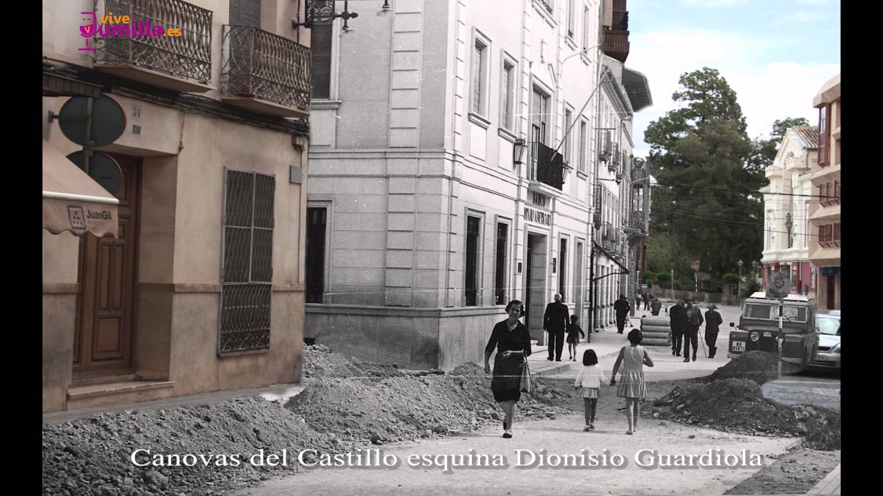 Jumilla, Ayer y Hoy - Capítulo 7- Calles Cánovas del Castillo, Castelar y Avenida de la Asunción