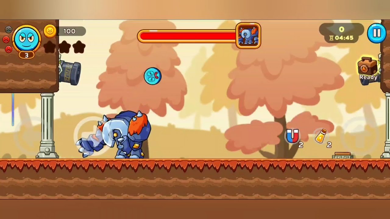 Ball V - Red Boss Challenge - Level Autumn 30-35