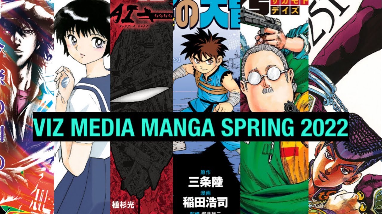Viz Media Spring 2022 Manga Announcements! 