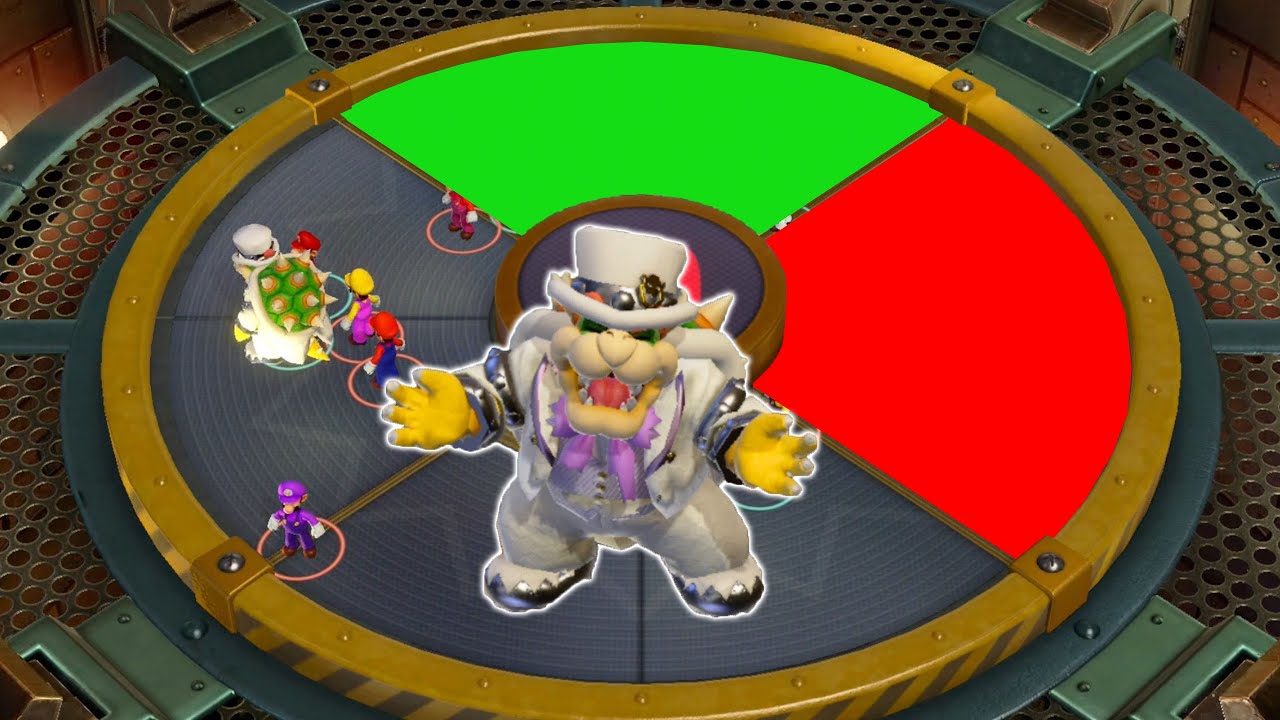 Super Mario Party Mod - Minigames - Waluigi Vs Boo Vs Luigi Vs Daisy #Onlyboss