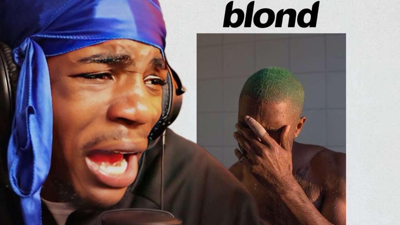 Listening to BLONDE by Frank Ocean for the first time (BEAUTIFUL 🥲)
