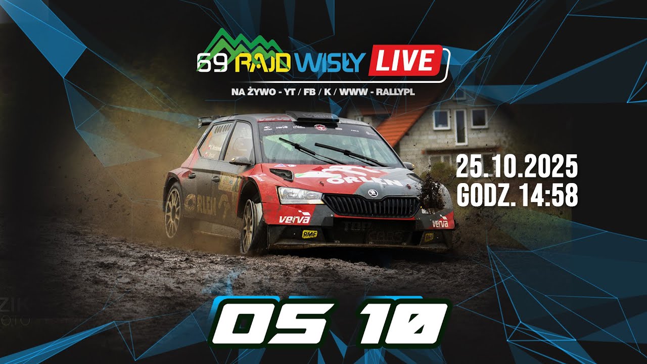 🎥 LIVE:  Rajd Wisły 2025 - OS10 Partecznik Short [Power Stage]