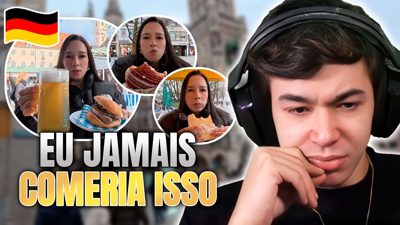 O QUE OS ALEMÃES COMEM POR LÁ?