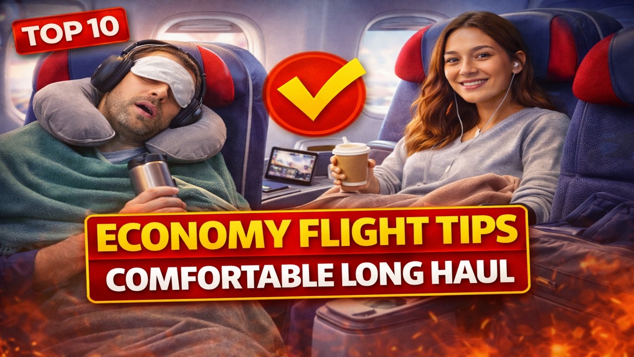 Expert Reveals Top 10 Economy Flight Tips for a Comfortable Long Haul
