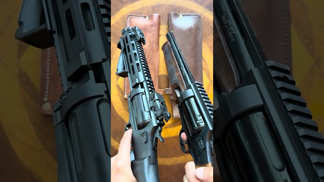 Compact Revolver Shotgun