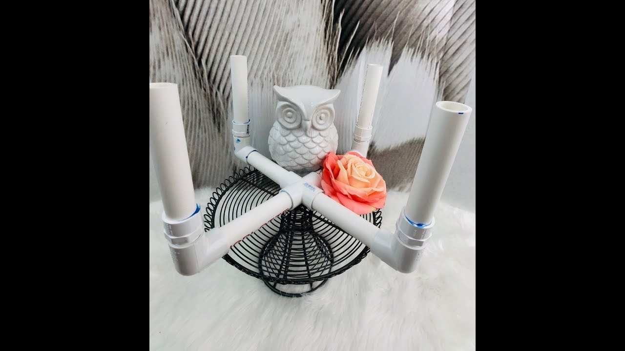 How to Make a Basic Glitter Tumbler Drying Rack