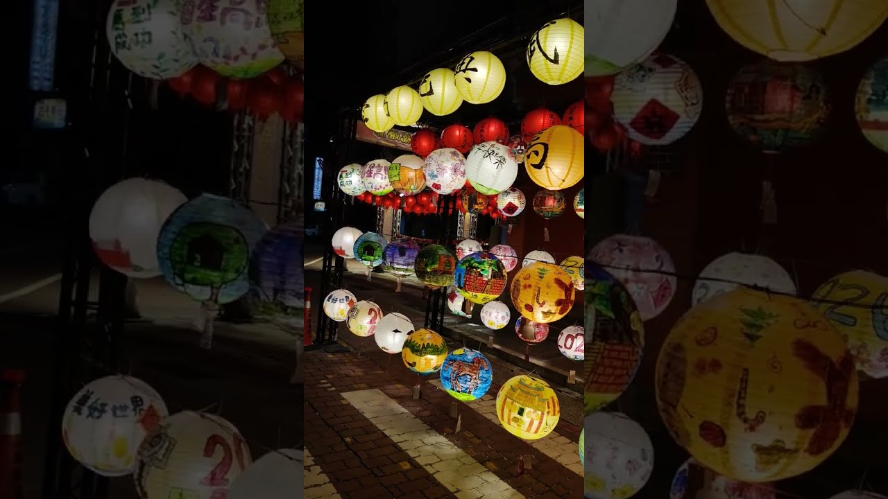 臺灣祀典武廟祈福燈廊-外圍繞一圈 (Sacrificial Rites Martial Temple - Blessing Lantern Corridor) 2026-02-24