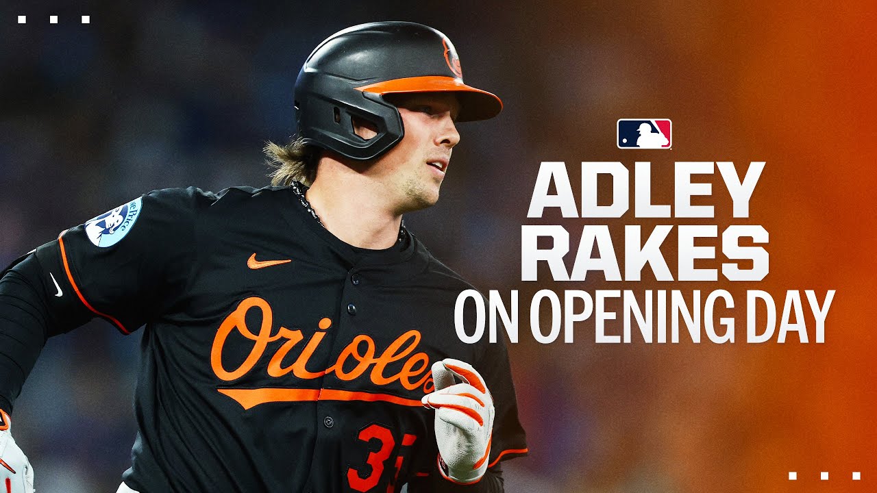 Adley Rutschman DOMINATES on Opening Day for 3 STRAIGHT years! 🔥