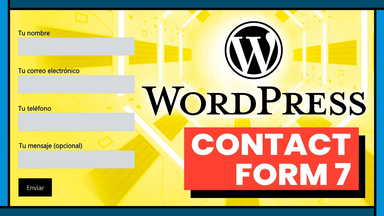 Tutorial Contact form 7: Formularios de Contacto en WordPress