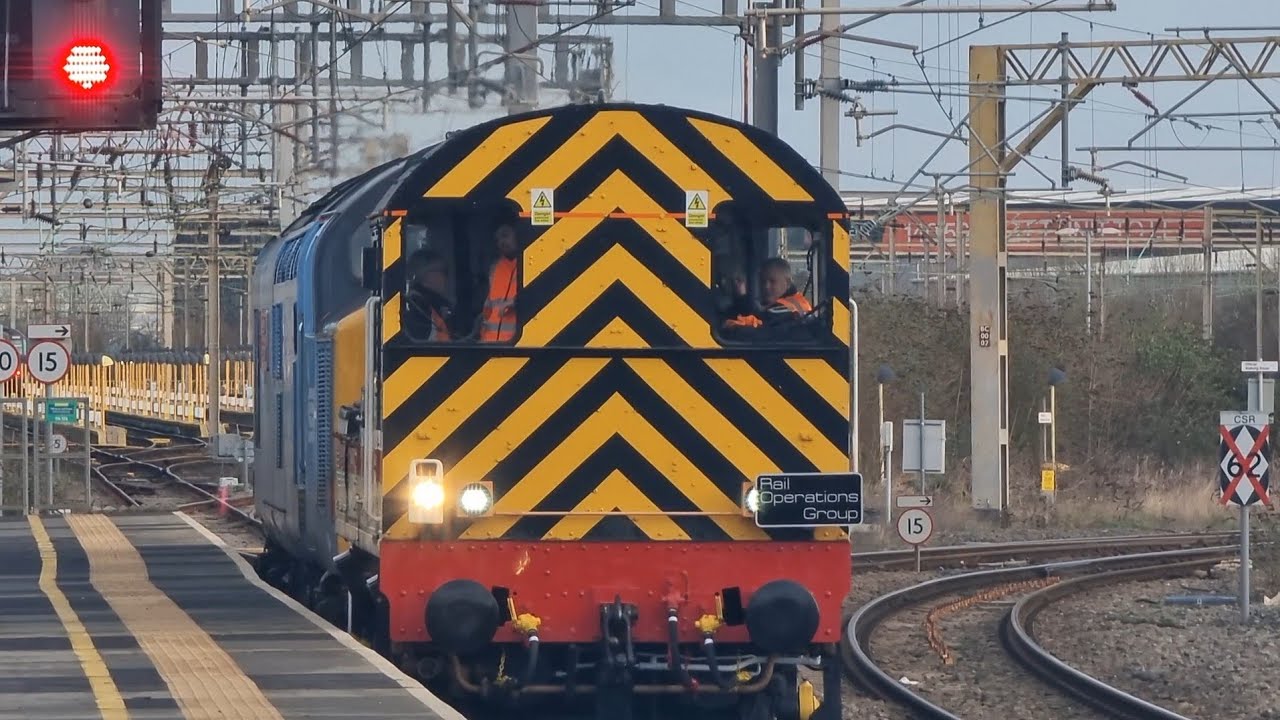 ERS' 08822 runs on the mainline with 37501 @Bletchley! - 2nd March 2026