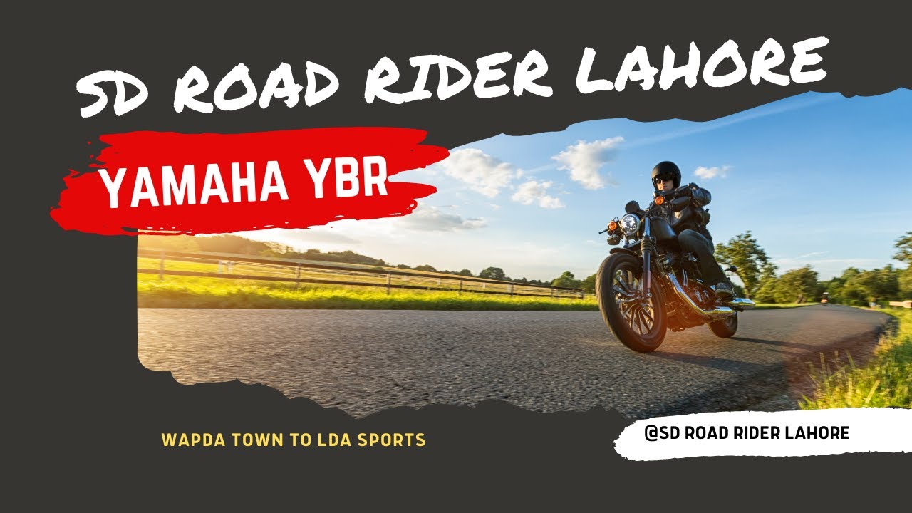 Yamaha YBR Bike Ride: Wapda Town to Johar Town Lahore Adventure | Pakistan Cycling Journey