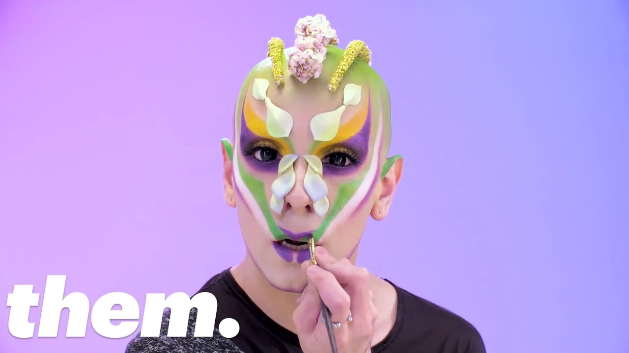 Makeup Artist Ryan Burke’s Avant-Garde Beauty | them.