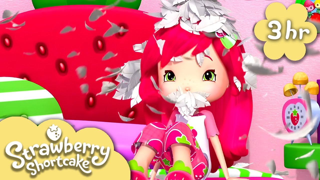 EPIC Pillow Fight! | Strawberry Shortcake 🍓 Huge Compilation 🍓 Kids Show