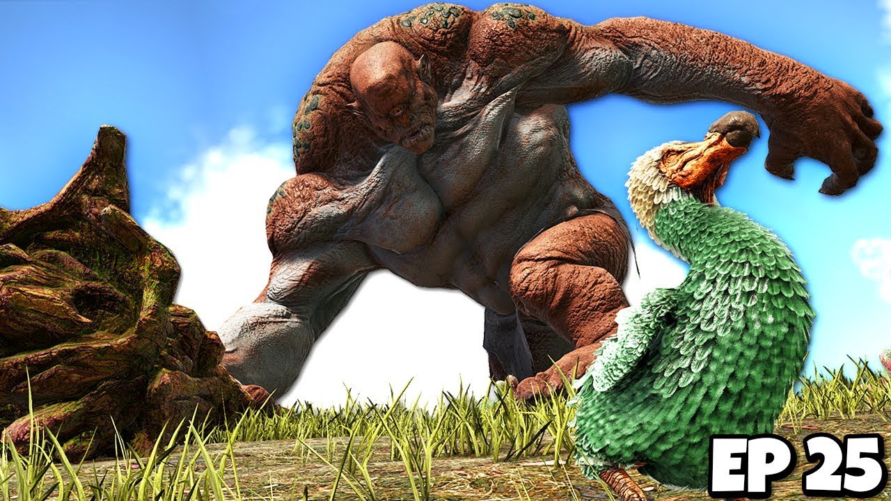 Taming A GIANT CYCLOPS to Destroy the Dodo Army! | ARK Survival Evolved Jurassic Modded #25
