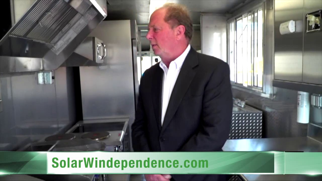 Solar Powered Food Truck - 100% Powered by the Sun, by Solar Windependence