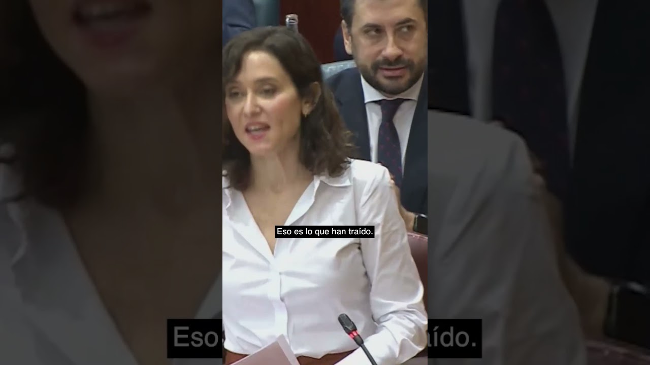 Mensaje de Ayuso a Bergerot en la Asamblea: &ldquo;Perree un poquito con Bad Bunny en el escenario&rdquo;