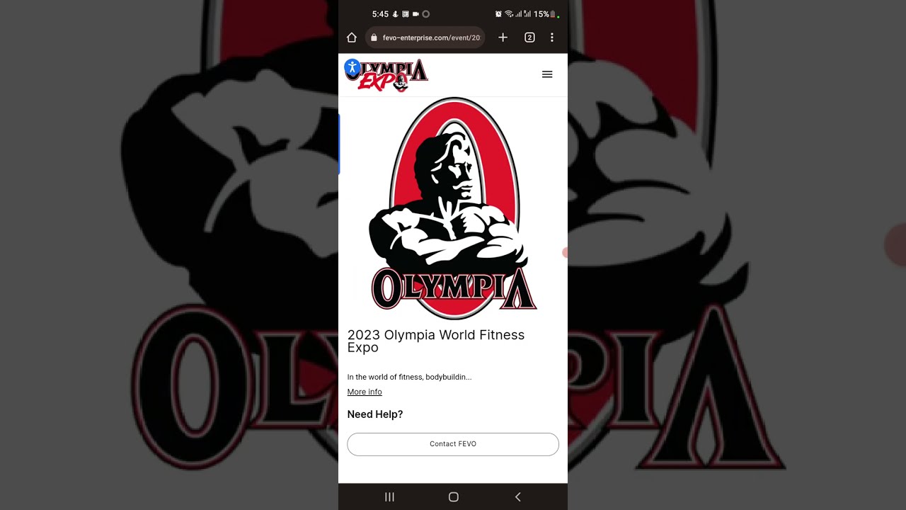 Book Mr Olympia Ticket online