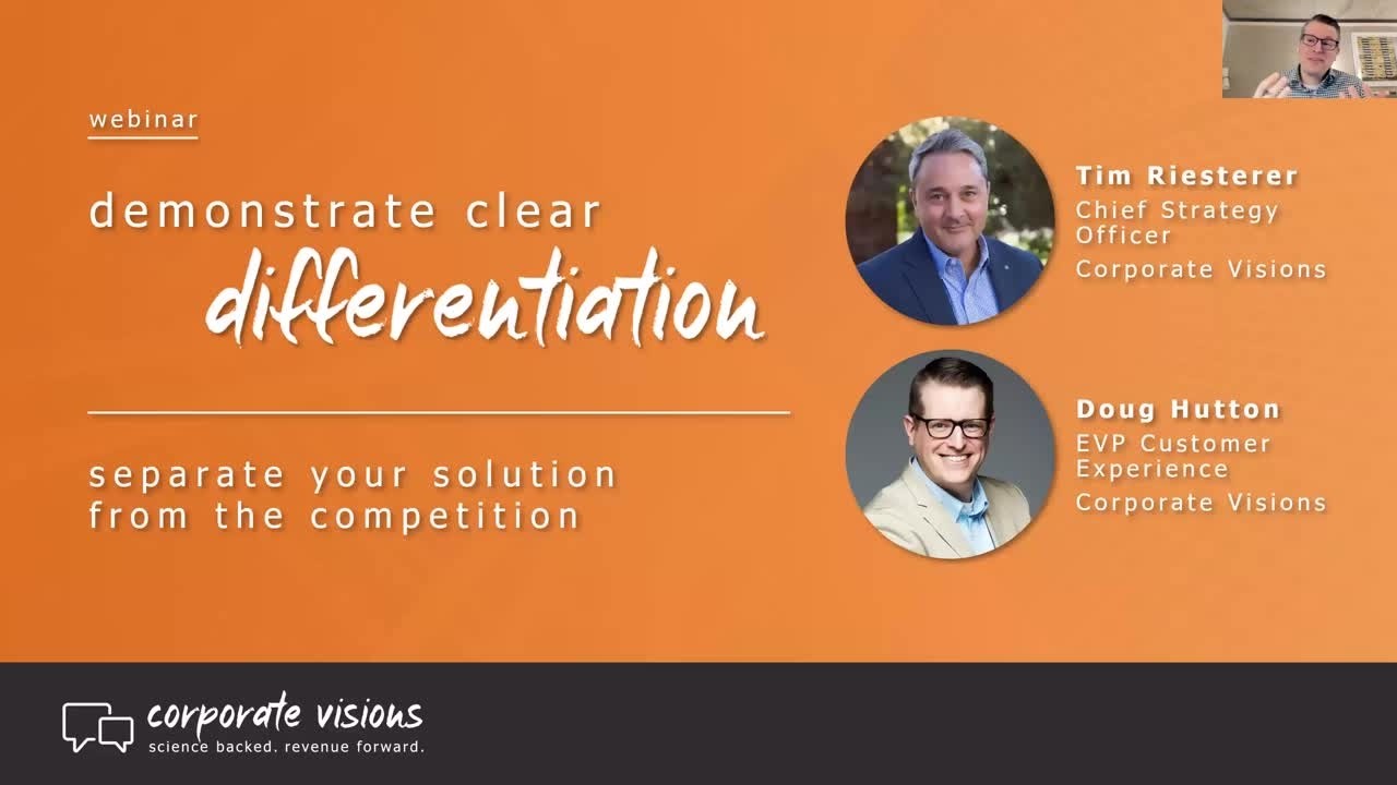 Demonstrate Clear Differentiation—Webinar Replay